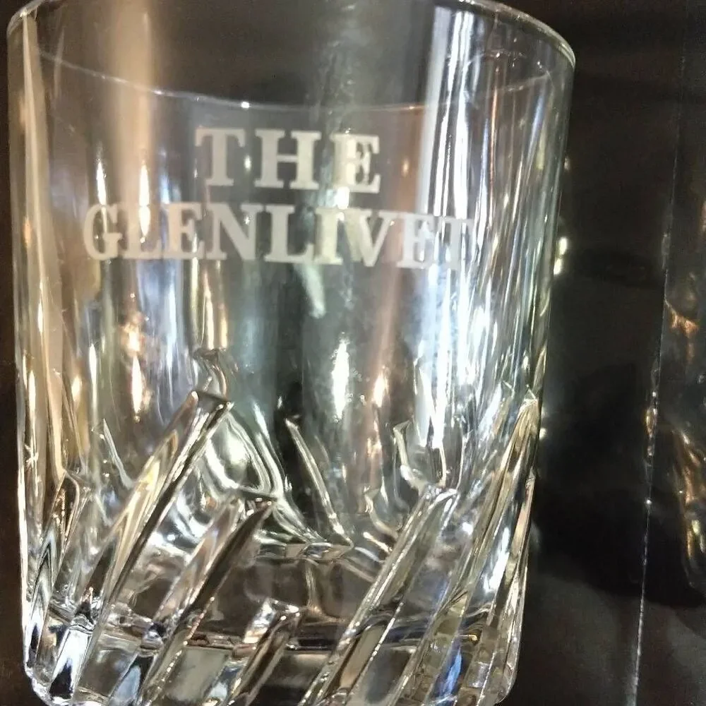 2 The Glenlivet Whiskey Rocks Glasses